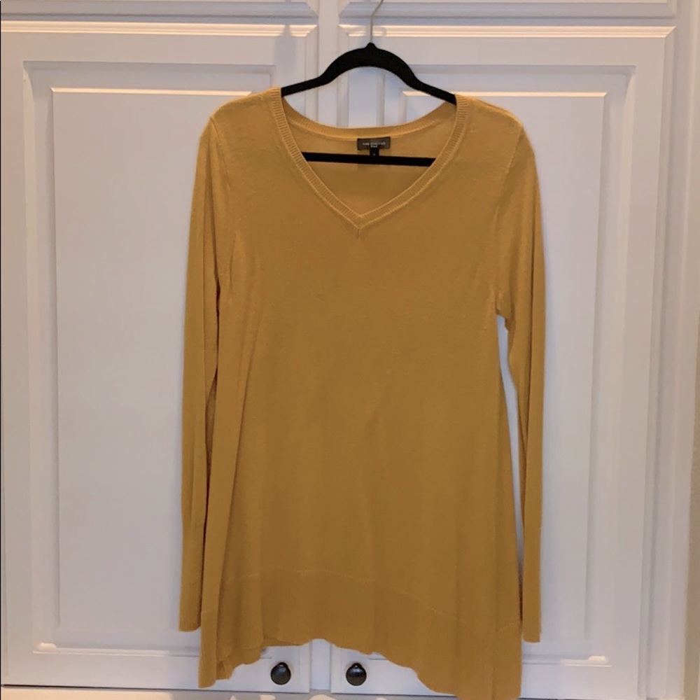 Mustard Tunic Sweater - M